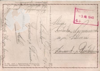 Děčín (zámek) 1945 95 016 ●