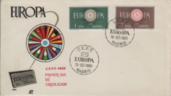 E FDC 1189 / 1190 ● - 1960