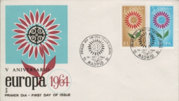 E FDC 1501 / 1502 ● - 1964