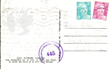 Avignon - F 1954 95 001 ●