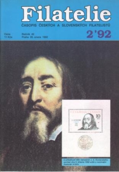 CZ FILATELIE 1992 / 01 - 12 - kompletní ročník