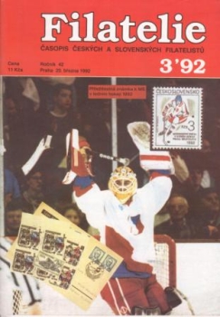 CZ FILATELIE 1992 / 01 - 12 - kompletní ročník