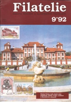 CZ FILATELIE 1992 / 01 - 12 - kompletní ročník