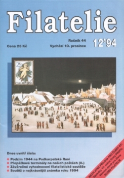 CZ FILATELIE 1994 / 01 - 12 - kompletní ročník