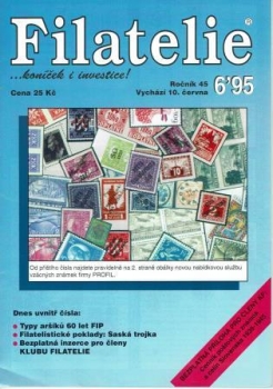 CZ FILATELIE 1995 / 01 - 12 - kompletní ročník
