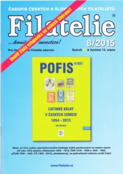 CZ FILATELIE 2015 / 08