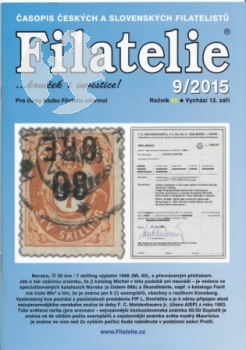 CZ FILATELIE 2015 / 09