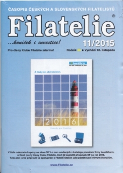 CZ FILATELIE 2015 / 11