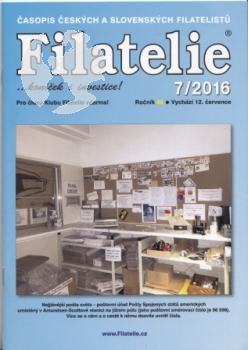 CZ FILATELIE 2016 / 01 - 12 - kompletní ročník