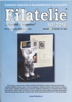 CZ FILATELIE 2016 / 01 - 12 - kompletní ročník