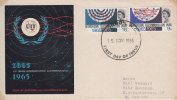 GB FDC 0406 x / 0407 x ● - 1969