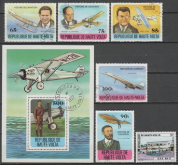 HV Obervolta - sestava razítkovaných známek ●