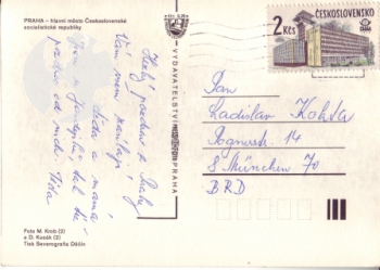 Hauptstadt Prag 19xx 95 249 ●