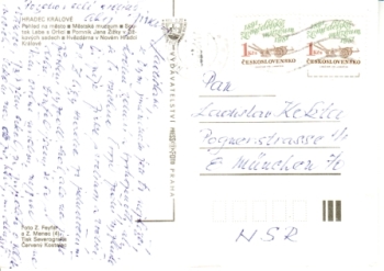 Hradec Kralové 1988 95 001 ●