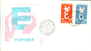 I FDC 1016 / 1017 ● - 1958