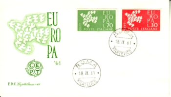 I FDC 1113 / 1114 ● - 1961 - 2