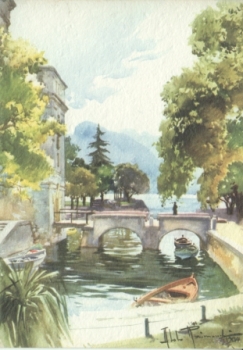 Riva del Garda (Zeichnung) - I xxxx 95 007 **