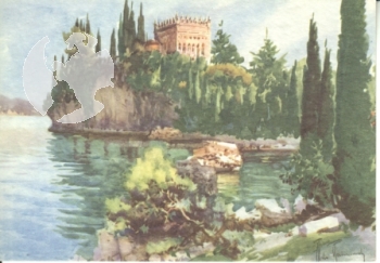 Isola del Garda (Zeichnung) - I xxxx 95 008 **