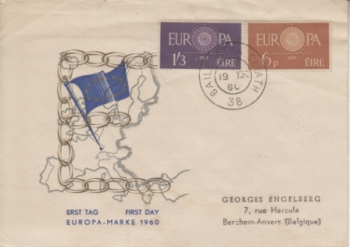 IRL FDC 0146 /  0147 ● - 1960