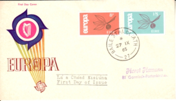 IRL FDC 0176 /  0177 ● - 1965