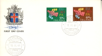 IS FDC 0354 / 0355 ● - 1961 - 1