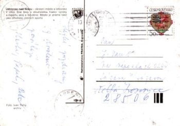 Jablonec nad Nisou 1987 95 001 ●