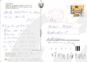 Jáchymov 1986 95 001 ●