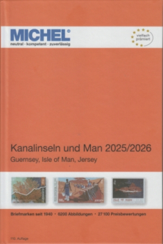 D Michel Katalog Kanalinsel und Man 2025 - 2026 - 110 Ausgabe