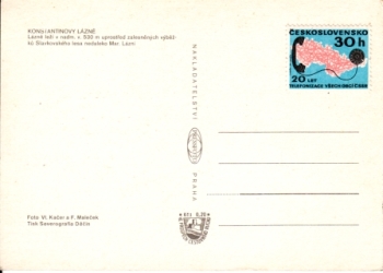 Konstantinovy Lázně xxxx 95 001 ** / ●