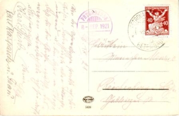 Krkonoše - Petrova bouda 1921 95 001 ●