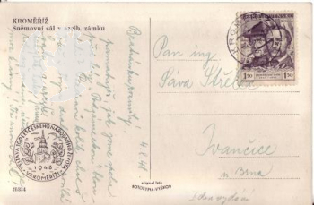 Kroměříž 1948 95 008 ●