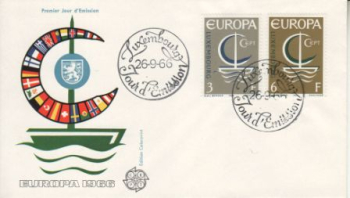 L FDC 0733 / 0734 ● - 1966