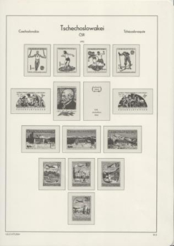 Preview: Tschechoslowakei - 1951 - SF