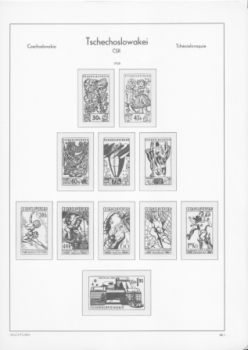 Tschechoslowakei - 1958 - SF