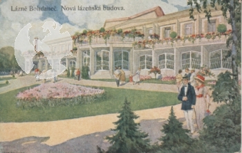 Lázně Bohdaneč (kresba) 1920 95 001 ●