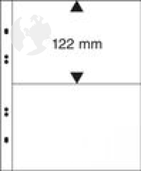 Multi collect obaly s 2 kapsami (122 mm) na listu, černý - MU1312