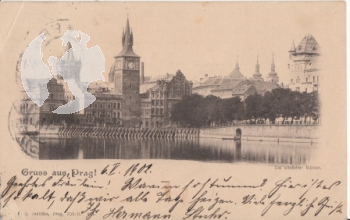 Malá Strana - Staroměstské mlýny 1902 95 003 ●