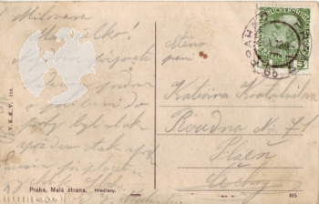 Malá Strana + Hradčany 1912 95 001 ●