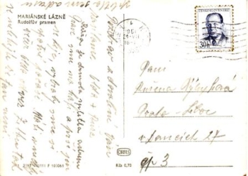 Mariánské Lázně 1956 95 001 ●