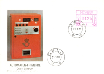 N 1980 01 001 ● - Oslo 1 Zentrum
