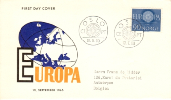 N FDC 0449 ● - 1960