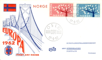 N FDC 0476 / 0477 ● - 1962