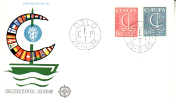 N FDC 0547 / 0548 ● - 1966
