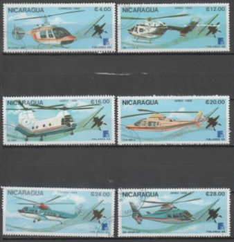 NIC - Nikaragua - sestava razítkovaných známek ●