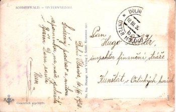 Dolní Vltavice 1930 95 004 ●