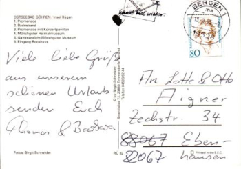 Göhren (Rügen) - D 1995 95 002 ●