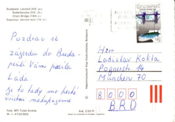 Preview: Budapest - H 1981 95 001 ●