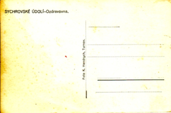 Sychrovské údolí  xxxx 95 117 **