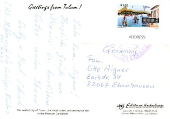 Preview: Tulum (Maya-Stätte) - MEX 19xx 95 001 ●