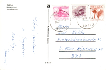 Bijela - MNE 1987 95 001 ●